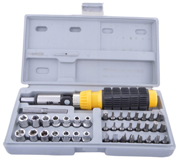 AIWA 1/4Dr.Sockets & Bit Set 41Pcs