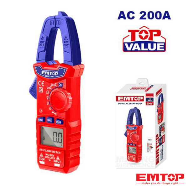 EMTOP Digital AC Clamp Meter