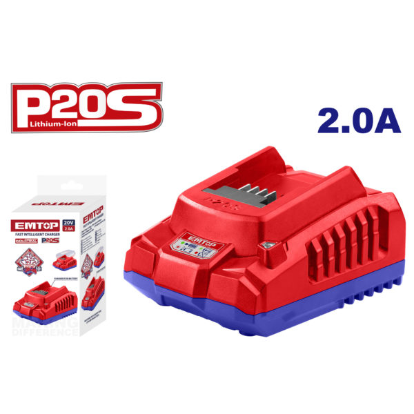 EMTOP Lithium Ion Battery Charger P20s