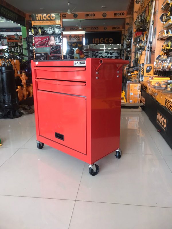 K-Tec Tool Trolly With 5 Drawer & Cabinet