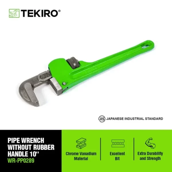 TEKIRO Pipe Wrench 10''