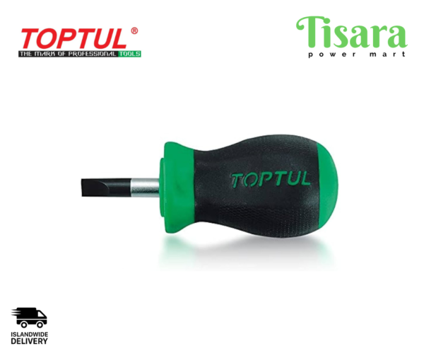 TOPTUL Slotted Screwdriver 4 x 25mm