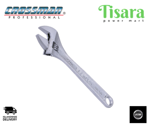 CROSSMAN Adjustable Wrench - European type 8''