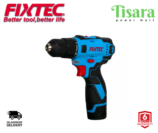 FIXTEC Cordless Drill 12V