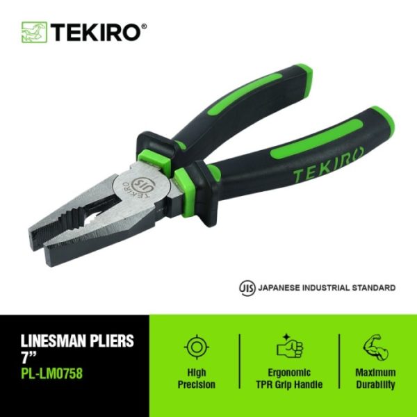 TEKIRO Linesman Plier 7"