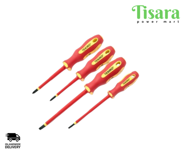 TEKIRO Insulation Screwdriver Set 4pcs