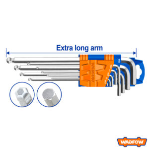 WADFOW Ball Point Hex Key Set 9pcs