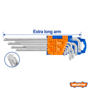 WADFOW Torx Key 9pcs