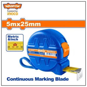 WADFOW Steel Measuring Tape 5mx25mm