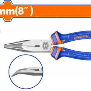 WADFOW Bent Nose Pliers Carbon Steel 8" 200MM