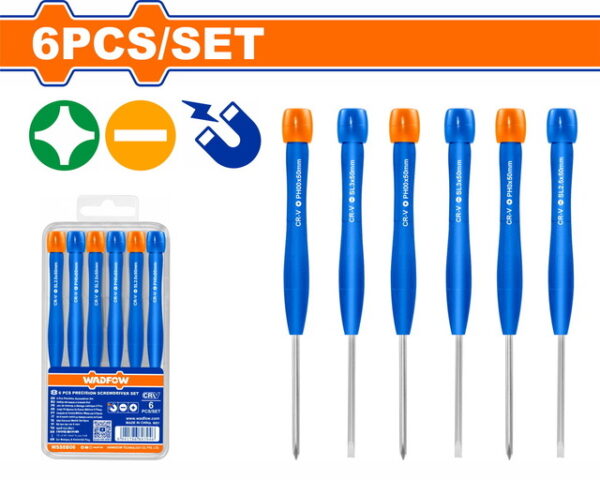 WADFOW Precision Screwdriver Set 6pcs