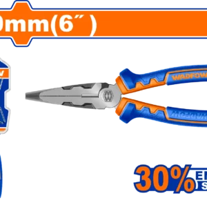 WADFOW High Leverage Long Nose Pliers 6"