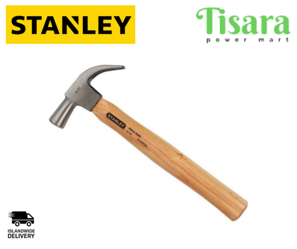 STANLEY Wood Nail Hammer 450gms