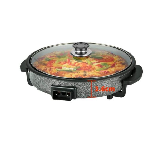 DECAKILA Electric Pizza Pan 1500W