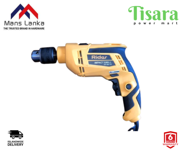 RIDER Impact Drill 13mm 650W