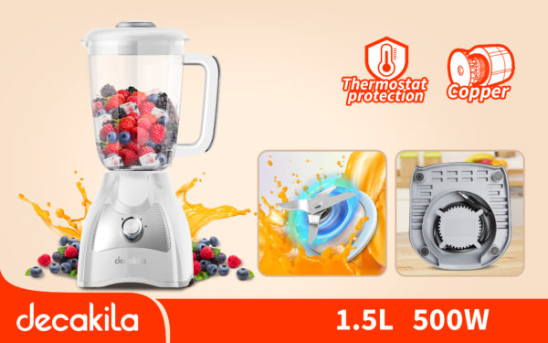 DECAKILA Stand Blender 500W