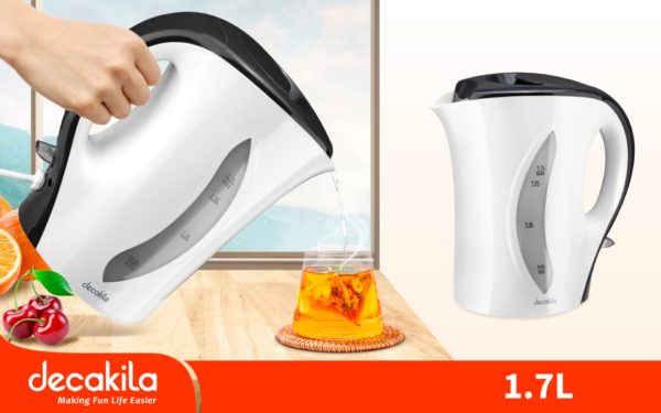 DECAKILA Electric Kettle Plastic 1850-2200W