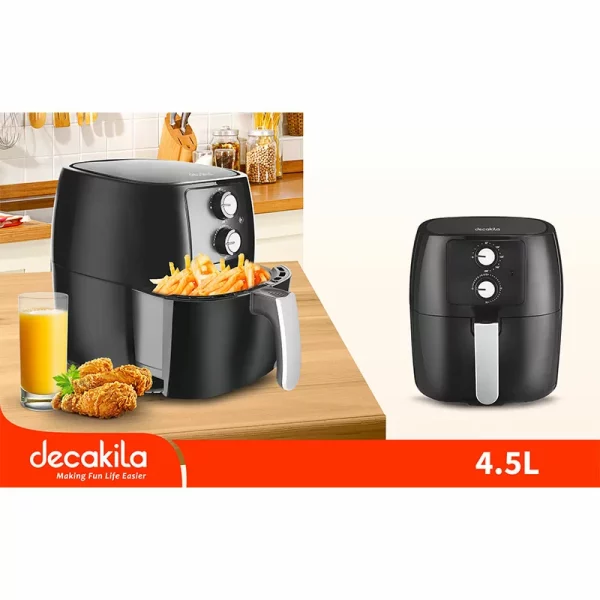 DECAKILA Air Fryer 1400W (Black)