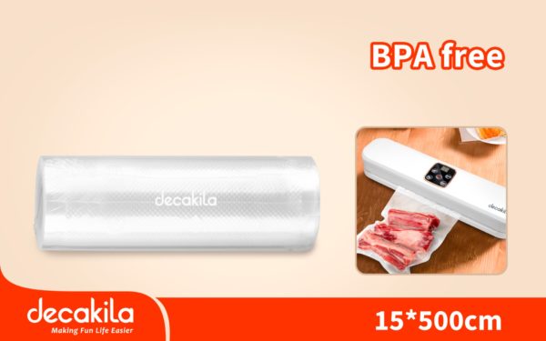 DECAKILA Vacuum Sealer Bags Rolls