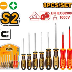 INGCO Screwdriver Set 8Pcs