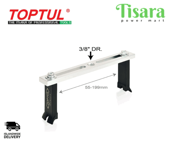 TOPTUL Adjustable Fuel Tank Lid Remover 55-190
