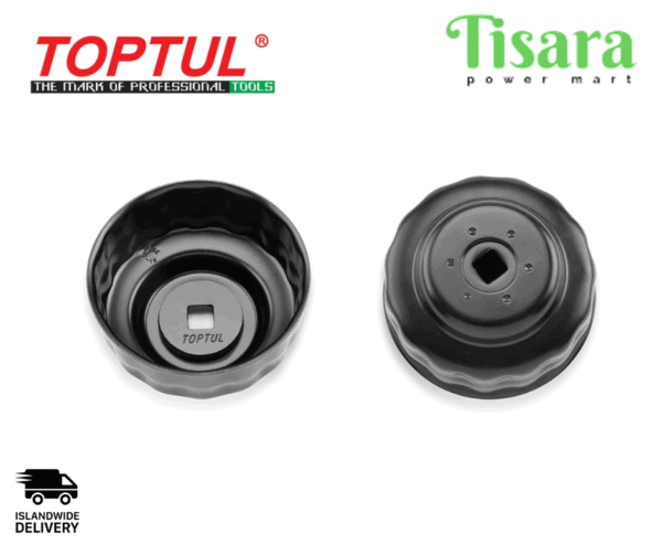 TOPTUL Cup Type Oil Filter Wrench 64MM x 14