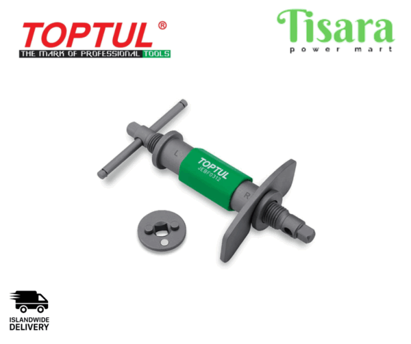 TOPTUL 4pcs Right & Left Hand Thread Brake Caliper Rewind Tool