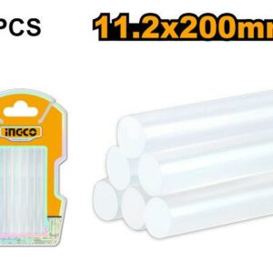 INGCO Glue Gun Stick 6Pcs (11.2x200mm)