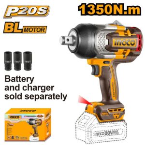 INGCO Cordless Impact Wrench 3/4" 20V