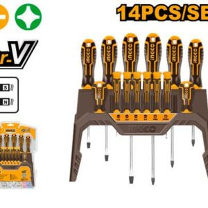 INGCO Screwdriver And Precision Screwdriver Set 14Pcs