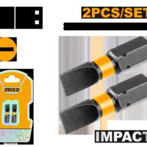 INGCO Impact Screwdriver Bits (SL6x1.0mm)