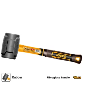 INGCO Rubber Hammer 160Z 450G