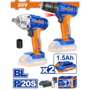 WADFOW Cordless Combo Kit 2Pcs