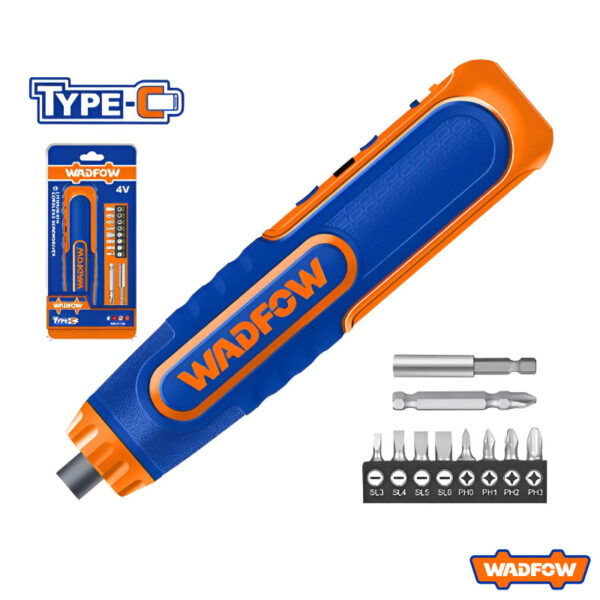 WADFOW Cordless Screwdriver 5N-m 4V