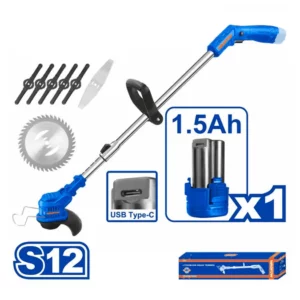 WADFOW Lithium-Ion Grass Trimmer 12V