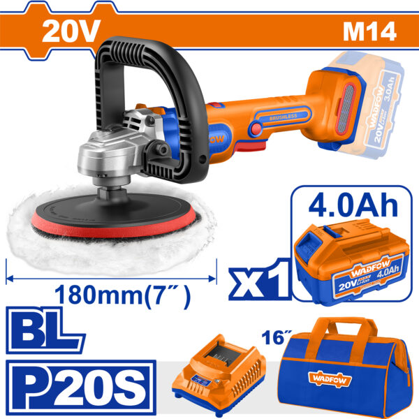 WADFOW Cordless Polisher 20V