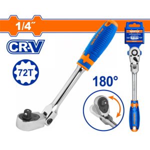 WADFOW Dr.1/4" Flex Head Ratchet