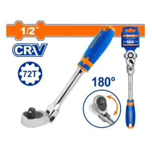WADFOW Dr.1/2" Flex Head Ratchet