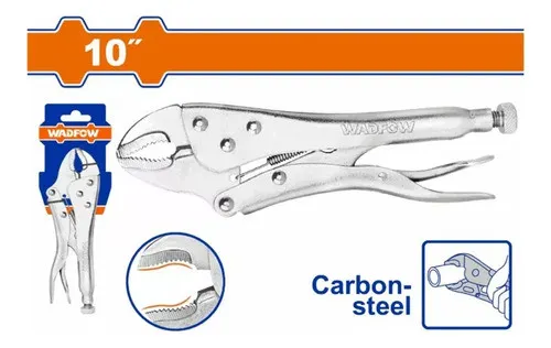 WADFOW Curved Jaw Locking Pliers 10" WADFOW Curved Jaw Locking Pliers 10"