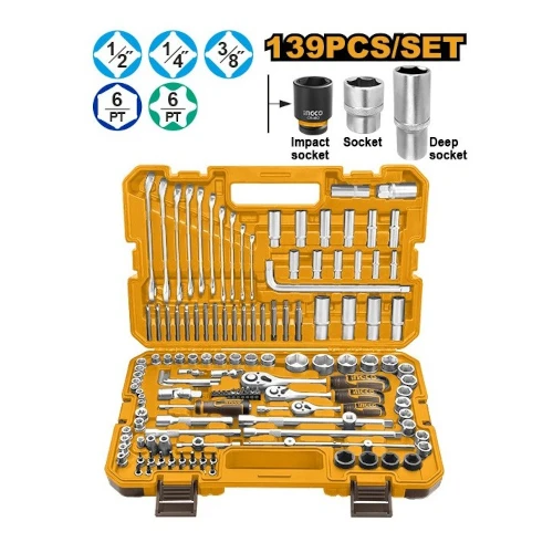 INGCO Combination Tool Set 139pcs INGCO Combination Tool Set 139pcs