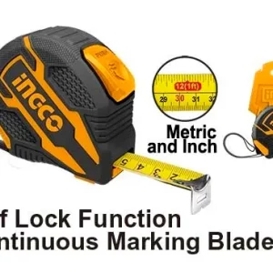 INGCO Steel Measuring Tape 5m x 25mm