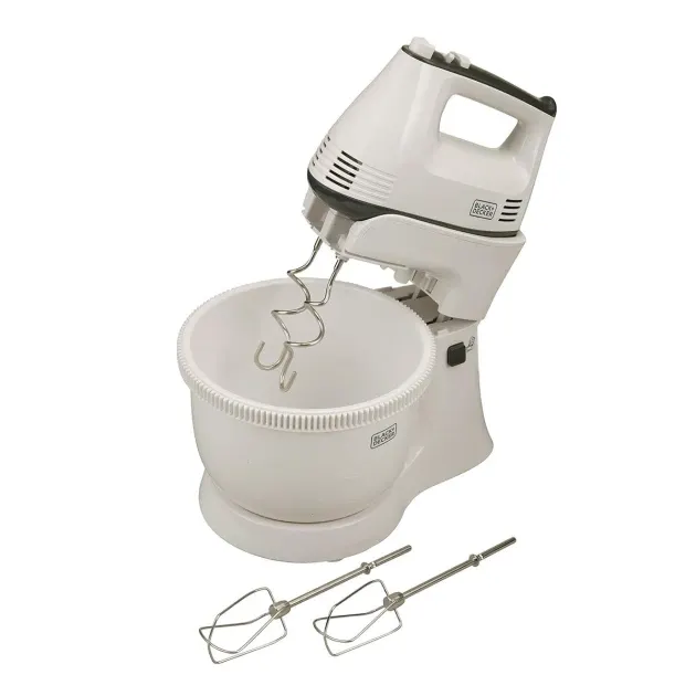 BLACK & DECKER Bowl & Stand Mixer - 300W BLACK & DECKER Bowl & Stand Mixer - 300W