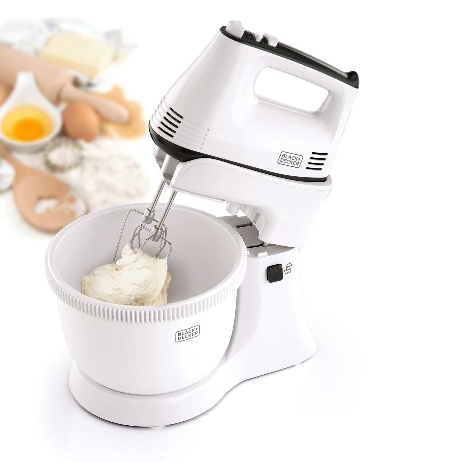 BLACK & DECKER Bowl & Stand Mixer - 300W BLACK & DECKER Bowl & Stand Mixer - 300W