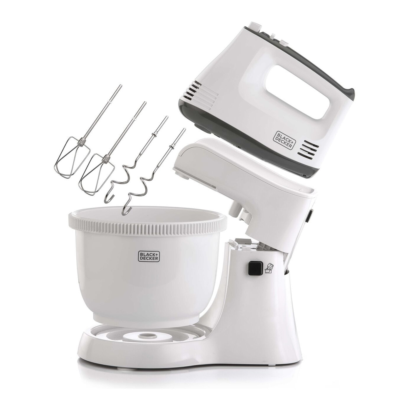 BLACK & DECKER Bowl & Stand Mixer - 300W BLACK & DECKER Bowl & Stand Mixer - 300W