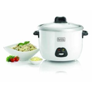 BLACK & DECKER Rice Cooker with Glass lid - 1.8L