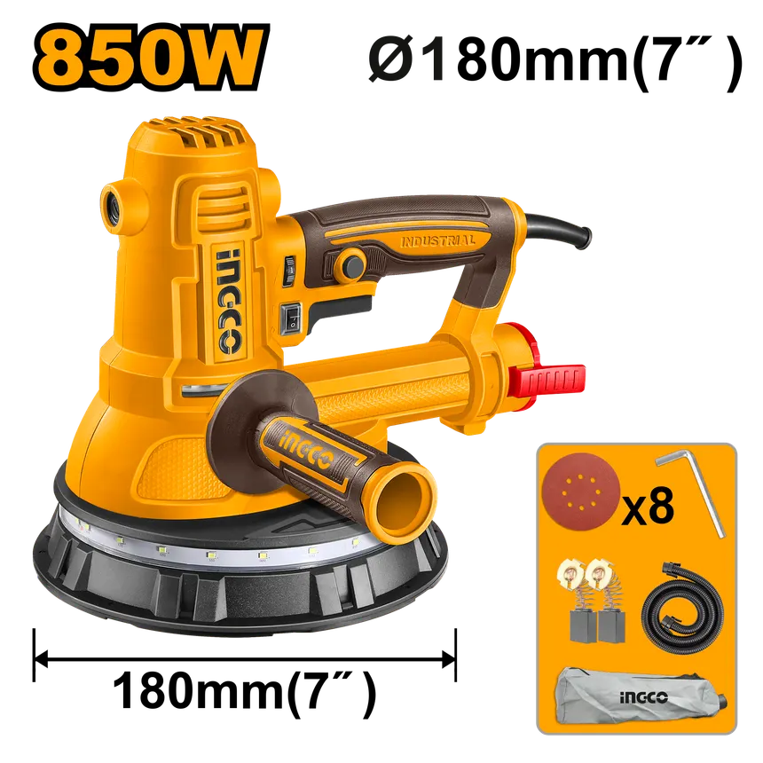 INGCO Dry Wall Sander 7" - 850W INGCO Dry Wall Sander 7" - 850W