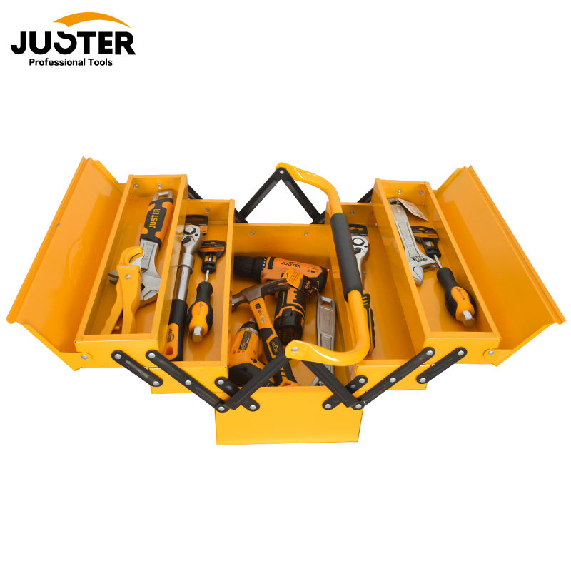 JUSTER Metal Tool Box 5Tray - 420 x 200 x 200 JUSTER Metal Tool Box 5Tray - 420 x 200 x 200