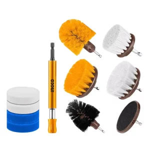 INGCO Cleaning Brush Set - 11pcs