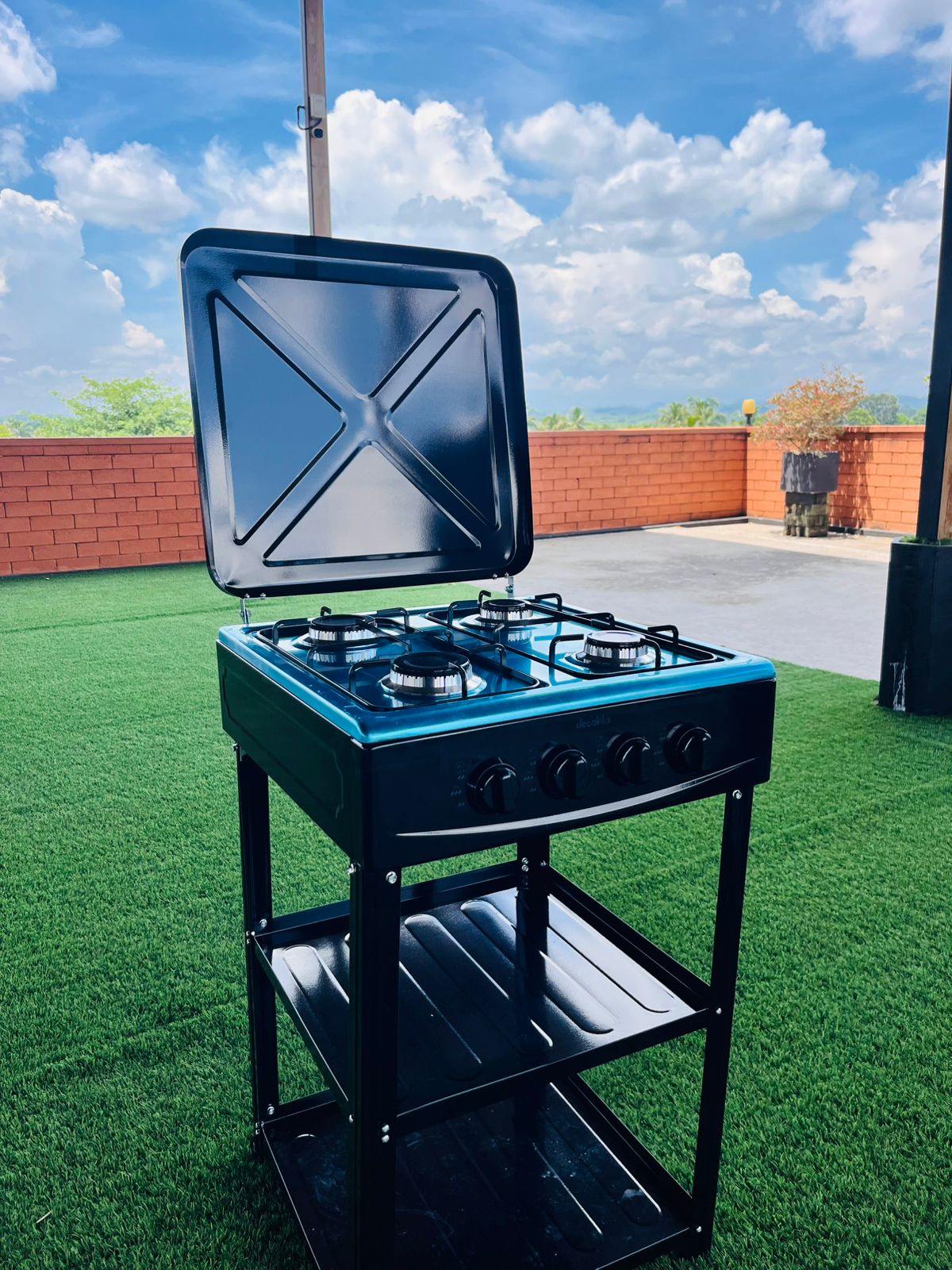 DECAKILA Gas Stove (Shelf) With Legs DECAKILA Gas Stove (Shelf) With Legs