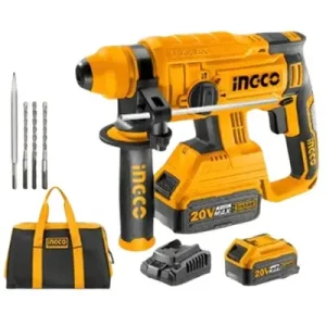 INGCO Cordless Rotary Hammer 20V - Brushless (With Two Batteries )